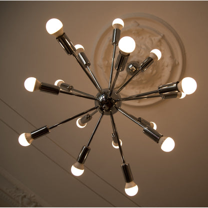 Starlight Mhonrow -Retro Atomic Sputnik Chandelier