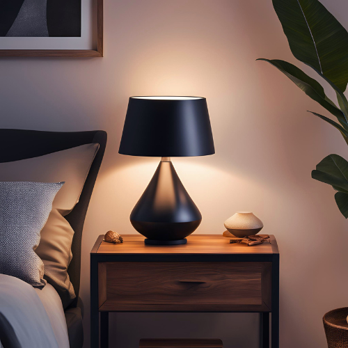 Modern Black Table Lamp